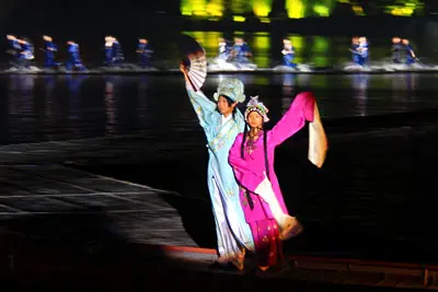 Night Show Impressions West Lake In Hangzhou With Hotel Transfer Service