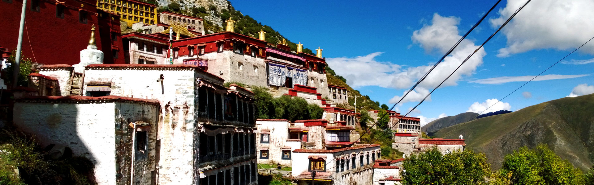 Gandan Monastery, Lhasa City, Tibet Prov.