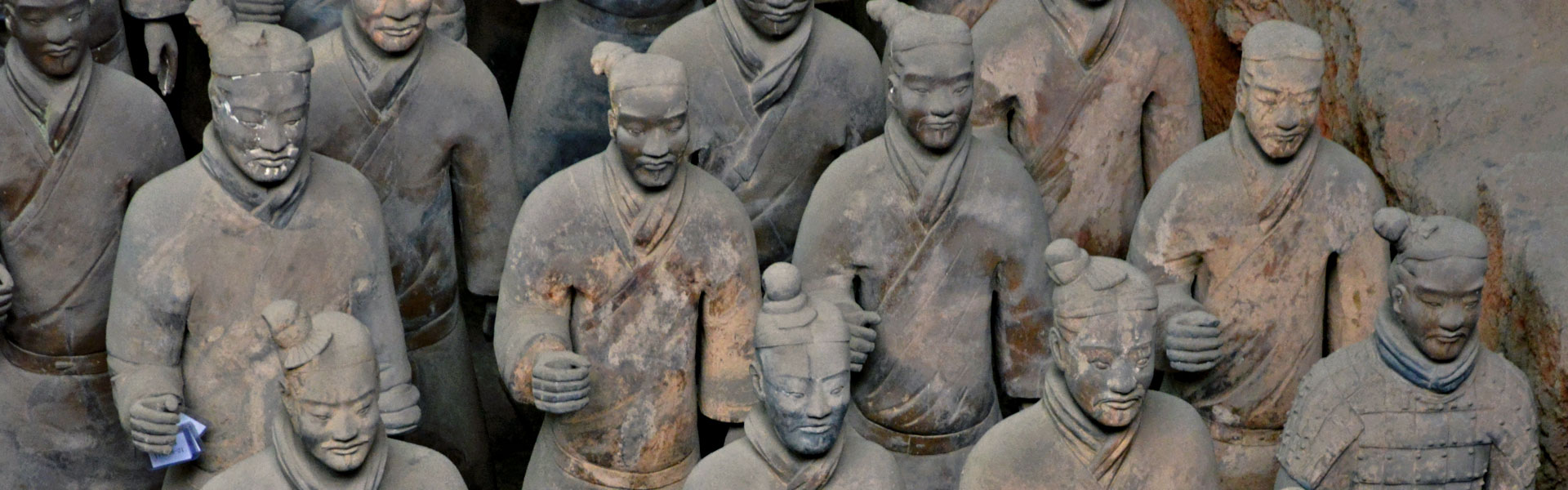 Terra-Cotta Warriors and Horses, Xian, Shaanxi Prov.