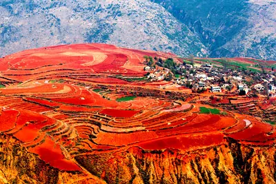 7 Days Colorful Yunnan Tour to Kunming Dongchuan Red Land, Lijiang and Shangri-la