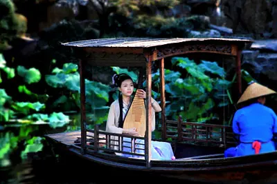 1 Day Suzhou Private Tour to Grand Canal, Panmen City Gate, No.1 Silk Facotry and Lingering Garden