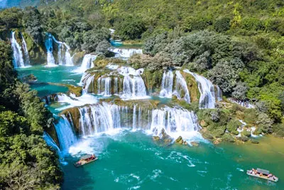 1 Day Nanning to Daxin County tour include Mingshi Rural Scenery and Detian Border-Crossing Waterfall